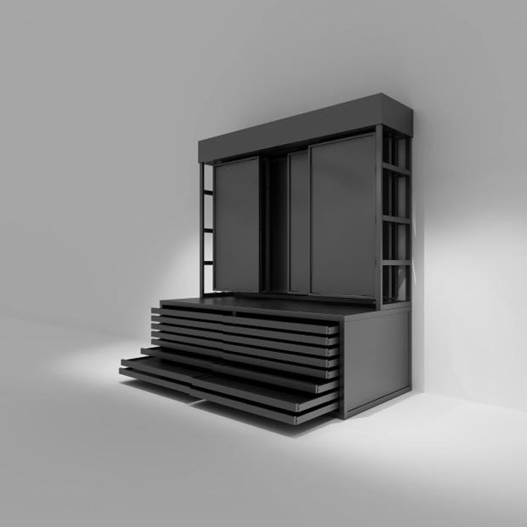 Flat Lade Display Rack